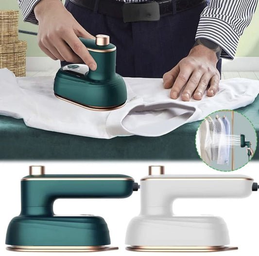 Micro Steam Iron™ 👕💨 | Portable Handheld Iron | Fast Heat | Travel Friendly