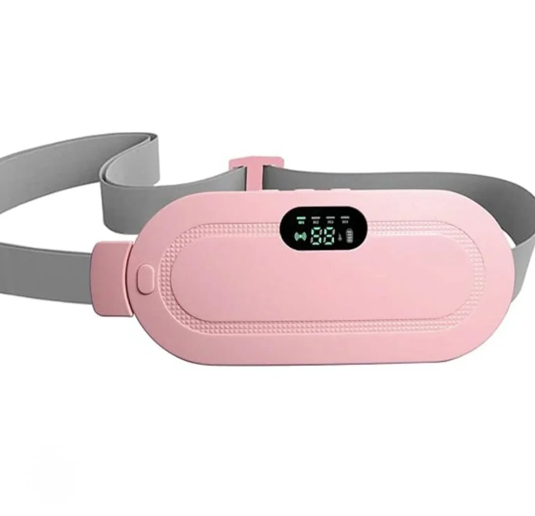 Periods Relief Massager™ 🌸💆‍♀️ | Smart Heating & Vibration | Portable Menstrual Pain Comfort